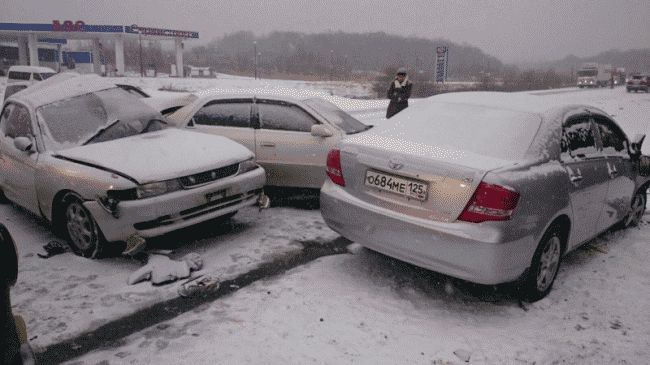 В Приморье 2 человека погибли в лобовом столкновении двух автомобилей «Тойота»