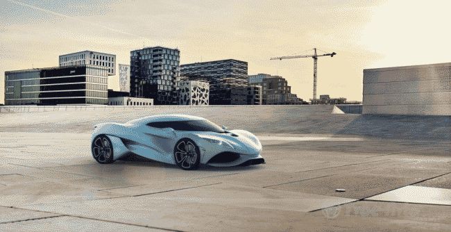 Koenigsegg показал новый концепт Utagera на рендерах