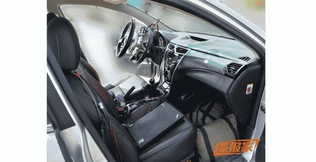 В Китае сфотографировали обновленный седан BYD F3