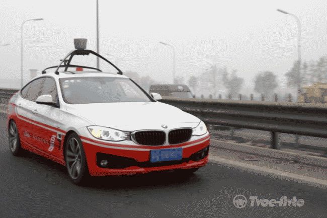 Беспилотный автомобиль Baidu замечен на тестах в Китае