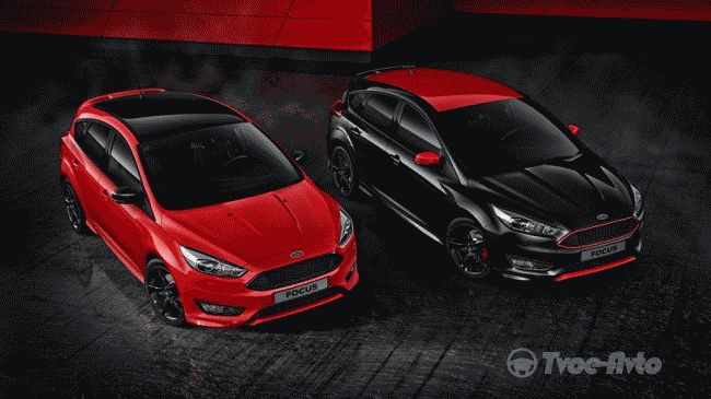 Ford подготовил версии Focus Black и Focus Red Edition
