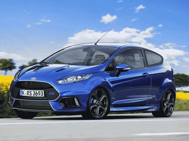К 2017 году Ford подготовит "заряженный" Fiesta RS