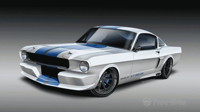 Оригинальная версия Shelby Mustang получила мотор EcoBoost