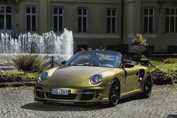 Кабриолет Porsche 911 Turbo получил значительную прибавку мощности