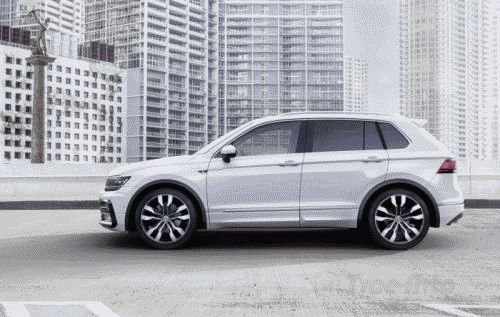Volkswagen назвал цены на кроссовер Tiguan второго поколения