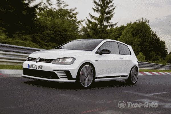 Volkswagen готовит к презентации облегченную версию Golf GTI Clubsport