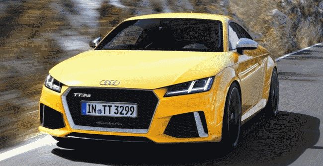 Audi TT RS 2017 будет оснащен пятицилиндровым турбомотором