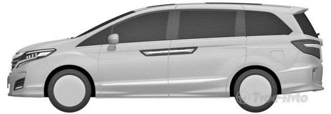 Опубликованы патентные изображения нового Honda Odyssey