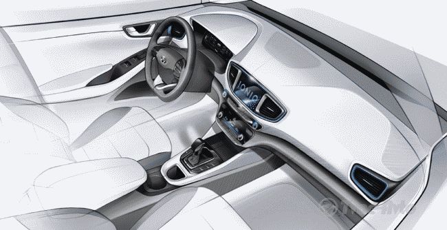 Hyundai опубликовал новые рендеры модели Ioniq