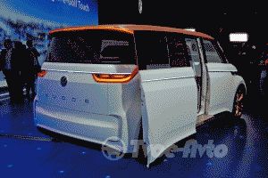 Volkswagen презентовал электрический концепт минивэна Budd-e 