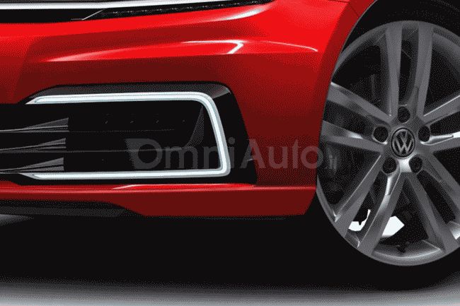 Хэтчбек VW Golf 2017 показался на новом рендере
