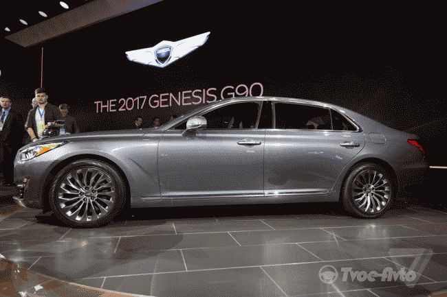 В Детройте прошла мировая премьера премиального седана Genesis G90