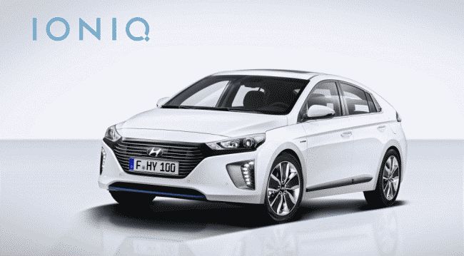 Hyundai провел презентацию новинки "Ioniq"