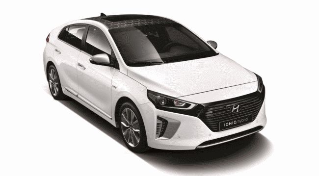 Hyundai провел презентацию новинки "Ioniq"