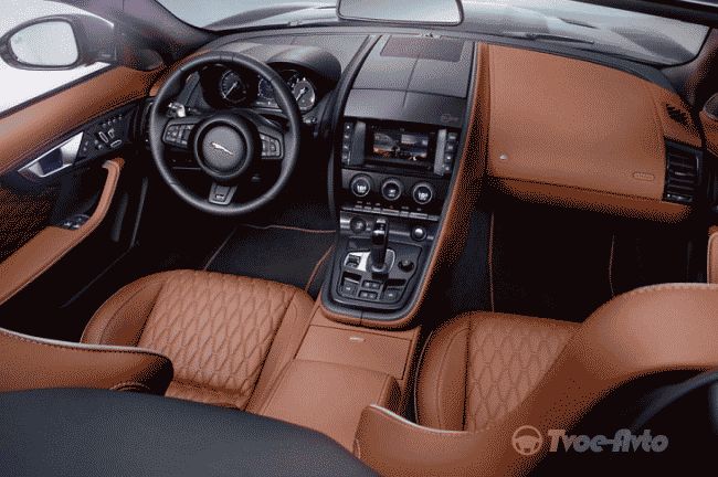 В Сети опубликованы официальные изображения "заряженного" Jaguar F-Type SVR