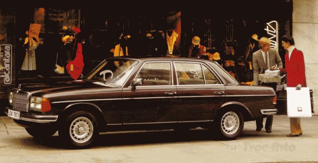 Модели Mercedes-Benz W123 исполнилось 40 лет