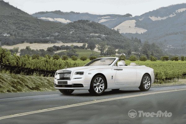 Первый экземпляр Rolls-Royce Dawn продан на аукционе за 750 000 долларов