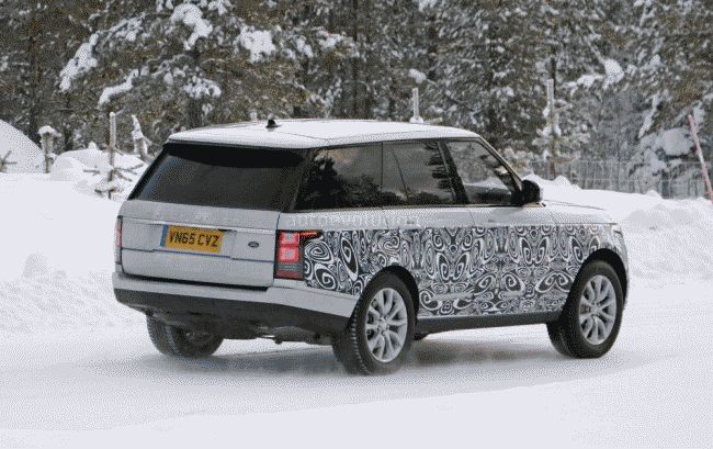 На тестах замечен рестайлинговый внедорожник Range Rover