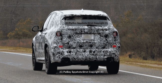 На дорогах США тестируют BMW X3 M40i 2017