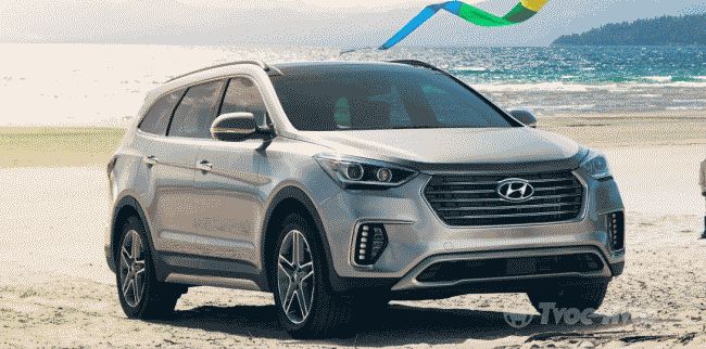 Hyundai представил обновленный кроссовер Santa Fe в Чикаго