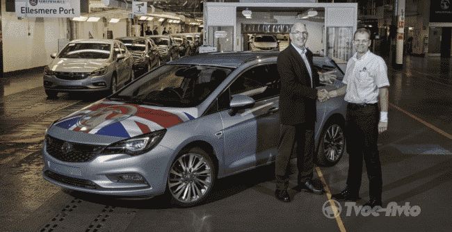 В Великобритании стартовало производство универсала Opel Astra Sports Tourer 2016