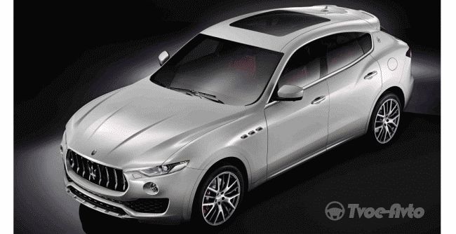 Первый кроссовер Maserati-Levante рассекречен официально