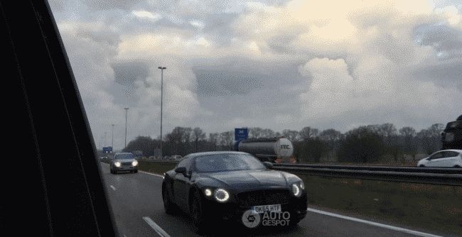 Bentley Continental GT 2017 в собственном кузове замечен на тестах в Нидерландах