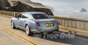 Bentley рассекретил обновленный седан Mulsanne