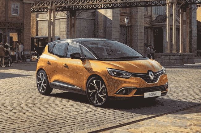 В Сеть "утекло" официальное изображение Renault Scenic нового поколения 