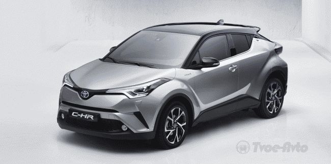 Toyota рассекретила внешность серийного C-HR