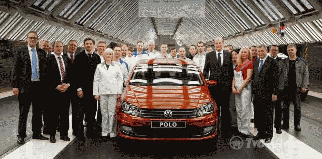 Миллионным автомобилем Volkswagen, выпущенным в Калуге стал Polo