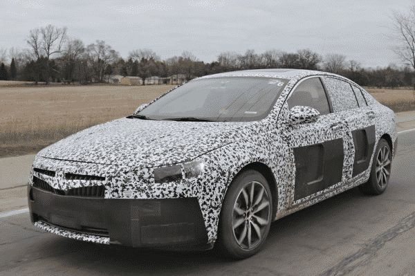 Американская версия Opel Insignia замечена на тестах