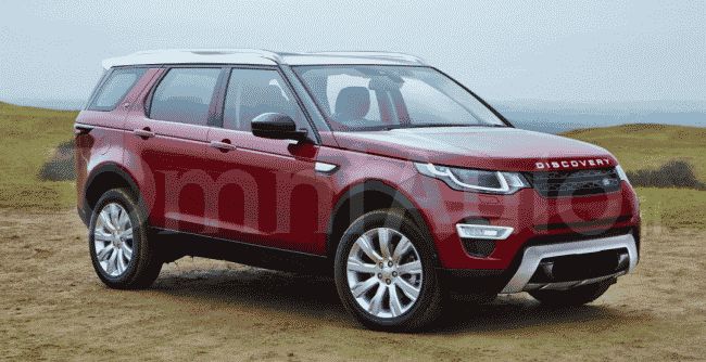 В Сети опубликован независимый рендер нового Land Rover Discovery 2017 