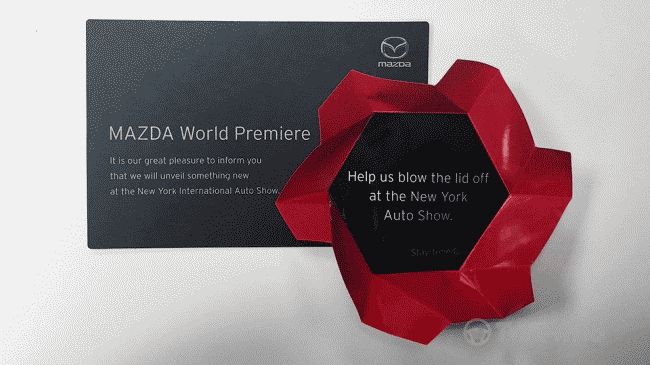Mazda анонсировала дебют новой модели на автошоу в Нью-Йорке