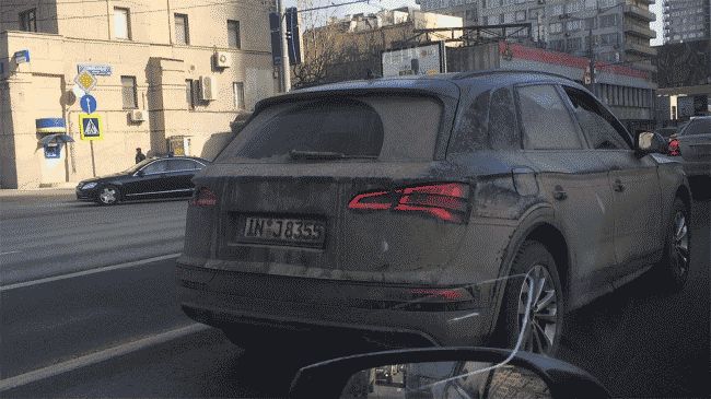 На дорогах Москвы сфотографирован новый кроссовер Audi Q5