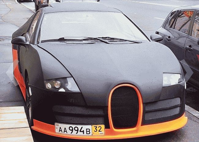 В России создали реплику Bugatti Veyron