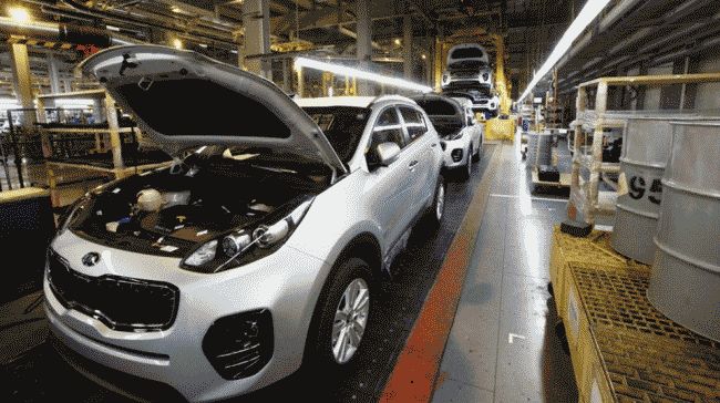 На «Автоторе» стартовало производство нового Kia Sportage