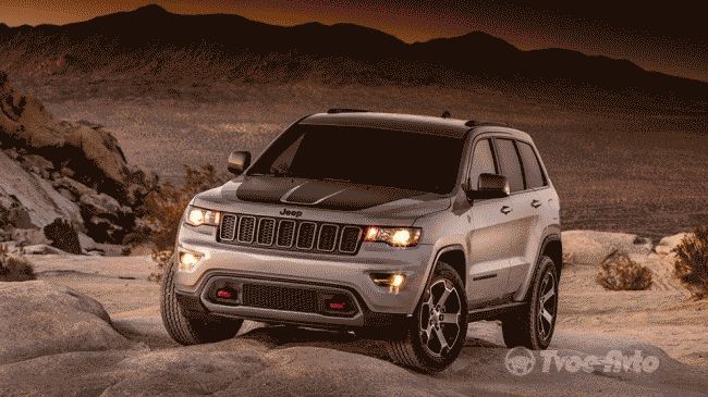 В Сети опубликованы официальные фото «экстремальной» версии Jeep Grand Cherokee 