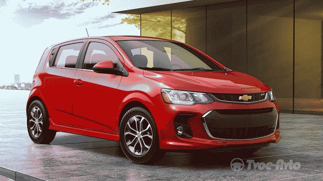 Chevrolet рассекретила обновленные седан и хэтчбек Sonic 2017