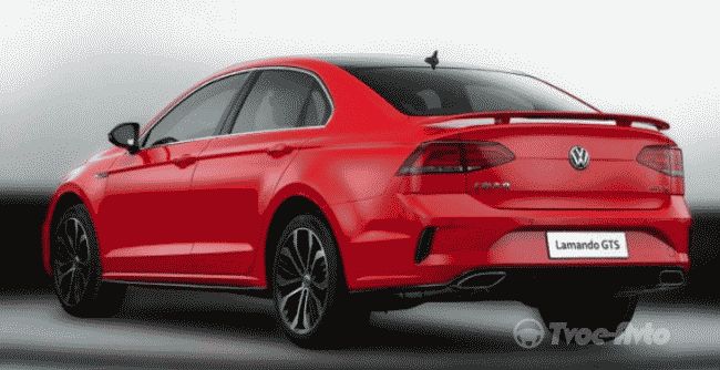 Volkswagen в Пекине покажет версию купе Lamando-GTS