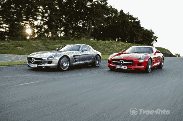Спортивные автомобили Mercedes-Benz – имиджевые и быстрые