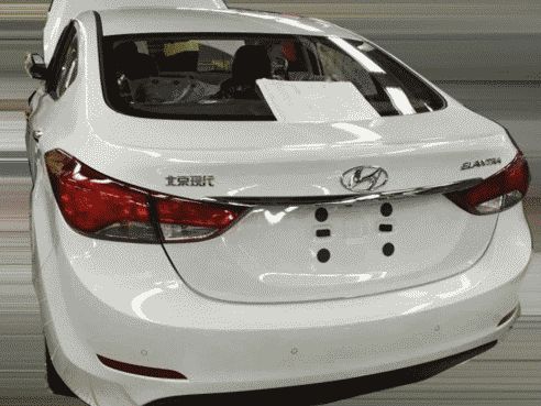Hyundai в Китае предложит обновленный Elantra предыдущего поколения