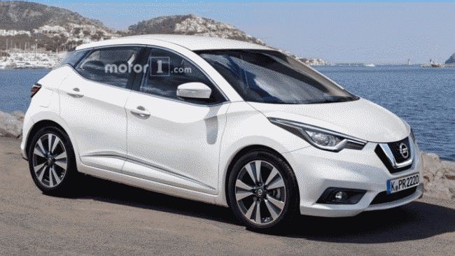 В Сети появился рендер нового поколения Nissan Micra