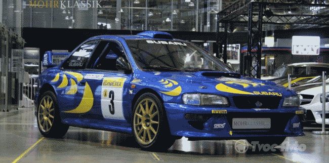 Немцы продают раллийный Subaru Impreza WRC 1997 года выпуска