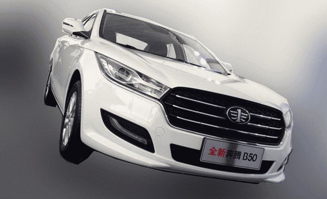 FAW в Пекине покажет существенно обновленный седан Besturn B50