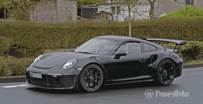 Porsche 911 GT3 RS замечен на тестах