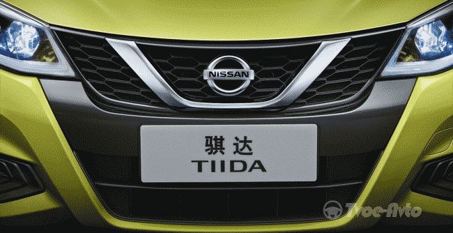 Nissan анонсировал дебют обновленной китайской версии хэтчбека Tiida