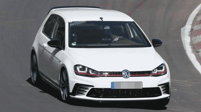 Трековый Volkswagen Golf GTI Clubsport заметили на Нюрбургринге 