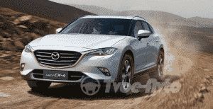  Mazda официально рассекретила кроссовер CX-4