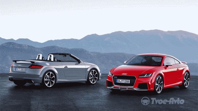 Audi презентовала TT RS с 400-сильным двигателем